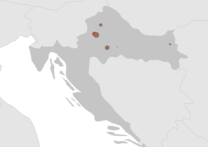 Gas plants in Croatia, according to the Global Gas Plant Tracker as of 2021.