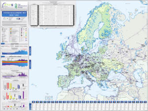 Map of Gas Infrastructure in Europe