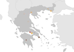 Gas-fired power plant units in Greece according to the Global Gas Plant Tracker.